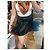 Falda skater Tiffany & Co de seda negra XS Negro - vista 6