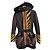 Fendi Steppjacke Gestreift Braun Schwarz Gelb