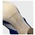 Stivali Manolo Blahnik a righe T.38 Blu - vista 5