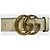 Marmont Cinturón Gucci GG beige T.85 - vista 3