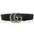 Marmont Cinturón Gucci GG negro T.90