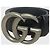 Marmont Cinturón Gucci GG negro T.90 - vista 3