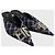 Mules Balenciaga Knife BB T.37 Blu - vista 6