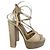 Sandali Aquazzura beige T.37