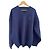 Vestido camisola Balenciaga azul marinho T.S