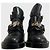 Stivaletti Balenciaga Bucke neri T.38 Nero - vista 3