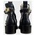 Stivaletti Balenciaga Bucke neri T.38 Nero - vista 4