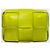 Borsa Bottega Veneta Candy Cassette verde - vista 3
