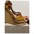 Sandali Hermès camel T.37 Cammello - vista 5