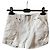 Shorts Roberto Cavalli bianco T.34 Nero