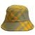 Burberry Bucket Hat Yellow Check
