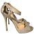 Jimmy Choo Strass Sandalen T.36 Beige