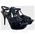 Autre Marque Sandali Yves Saint Laurent Tribute T.37 Blu - vista 2
