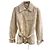 Chaqueta Acolchada Moschino de Seda Beige Talla 40 - vista 12