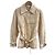Moschino Steppjacke aus Seide Beige Größe 40