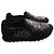 Prada Black Canvas Sneakers Size 36.5 - view 6