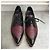 Derbies Pierre Hardy T.39 Bordeaux - vue 3
