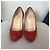 Escarpins Christian Louboutin rouge T.38,5 - vue 2
