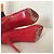 Escarpins Christian Louboutin rouge T.38,5 - vue 5