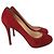 Escarpins Christian Louboutin rouge T.38,5 - vue 8