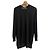 Céline Kaschmir Pullover schwarz V Ausschnitt Triumph Logo Gr S