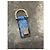 Autre Marque Dior Blue Printed Leather Key Ring - view 2