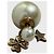 Autre Marque Dior Tribale goldfarbene Ohrringe Golden - Ansicht 4