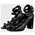 Autre Marque Sandali Saint Laurent neri T.40 Nero - vista 2