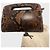 Ami Paris Tasche aus Python Braun - Ansicht 11