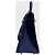 Hermès Kelly 28 Bleu Tasche Blau - Ansicht 3