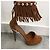 Sandali Gianvito Rossi Camels T.36 Cammello