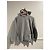 Autre Marque Dior Sweatshirt mit Kapuze grau Baumwolle