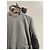 Autre Marque Dior Sweatshirt mit Kapuze grau Baumwolle - Ansicht 2
