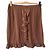 Gonna Marni in seta terracotta
