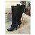 Botas Louis Vuitton T.37 Negro