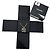 Collier Chanel carré CC Doré