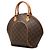 Louis Vuitton Monogram Ellipse MM Handtasche Braun - Ansicht 2