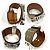 Hermès Hermes Collier de Chien Medor Charm-Armband Taupe - Ansicht 4