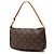 Bolso de hombro Louis Vuitton Monogram Pochette Accessoires Marrón Castaño - vista 2