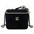 Mini Vanity Case Chanel Pearl Crush in velluto nero con tracolla a catena