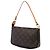 Bolso de hombro Louis Vuitton Monogram Pochette Accessoires Marrón Castaño - vista 2