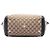 Beige Gucci Medium GG Canvas Satchel mit Anhänger - Ansicht 3