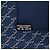 Foulard da taschino stampato blu Hermès in seta - vista 3