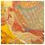 Pañuelo de seda chiffon Hermès Grands Fonds Amarillo 90 - vista 3