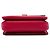 Borsa Satchel Pochette Metis Louis Vuitton Monogram Empreinte Rossa Rosso - vista 3