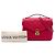 Borsa Satchel Pochette Metis Louis Vuitton Monogram Empreinte Rossa Rosso - vista 7