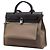 Borsa Hermès Toile Herbag Zip 31 Marrone - vista 2