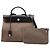 Borsa Hermès Toile Herbag Zip 31 Marrone - vista 6