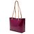 Borsa a tracolla Louis Vuitton Monogram Vernis Long Beach PM Viola Porpora - vista 2