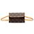 Louis Vuitton Monogram Pochette Florentine Gürteltasche Braun